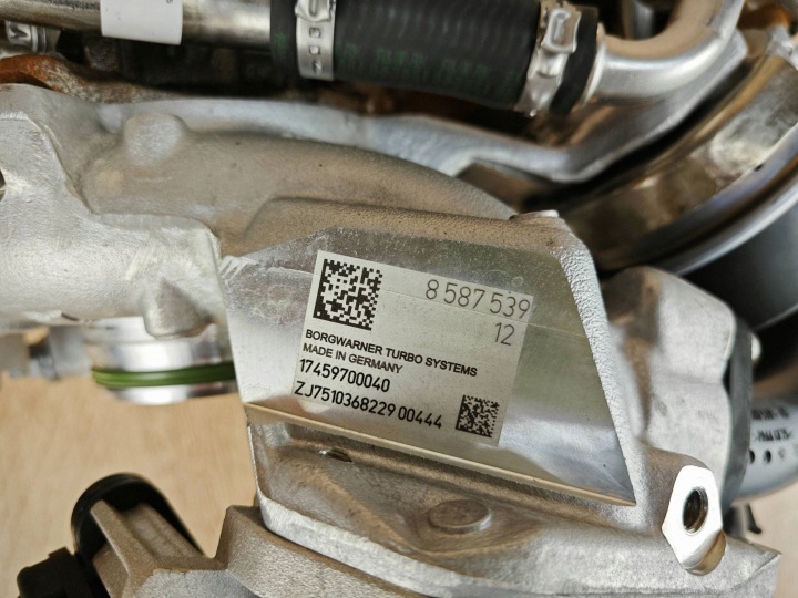 фото №13, Оригинальная турбонагнетатель biturbo bmw 2.0d g02 g26 g20 8591886 8587539 16km
