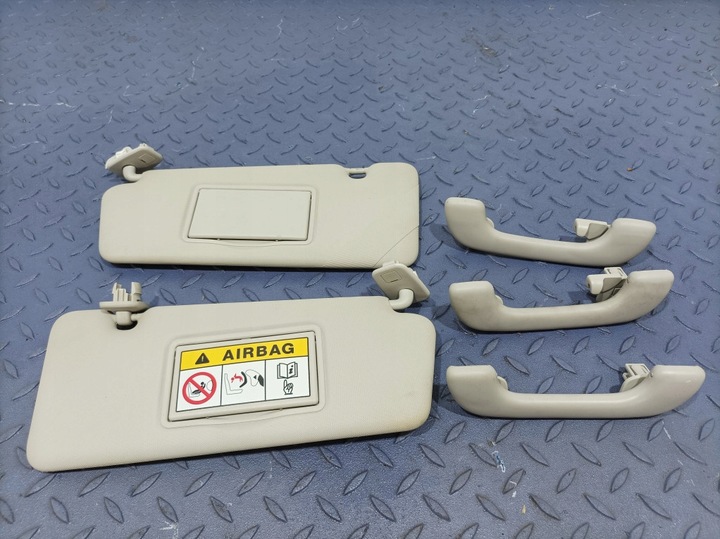 фото №12, Renault megane iii hb 5d стеля захисні накладки сонцезахисний ручки