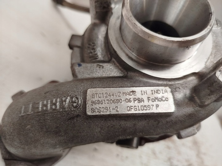 фото №8, Турбонагнітач citroen peugeot ford volvo 9686120680 gtc1244vz 126323 km