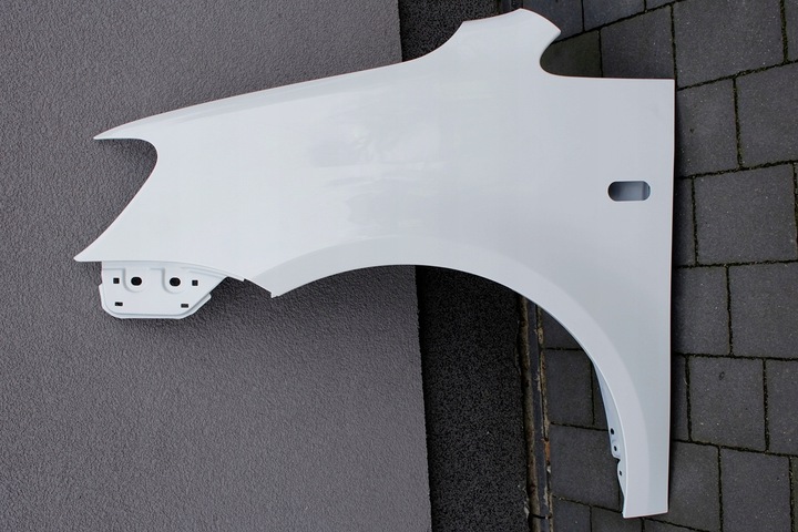 фото №1, Крило лівий переднє volkswagen vw caddy 2k 10-15 колір білий lb9a ідеал