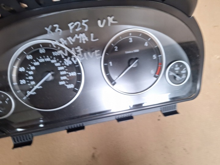 фото №6, Bmw x3 f25 n47 x-drive спідометр  панель приладів механічна коробка передач 9291416 uk
