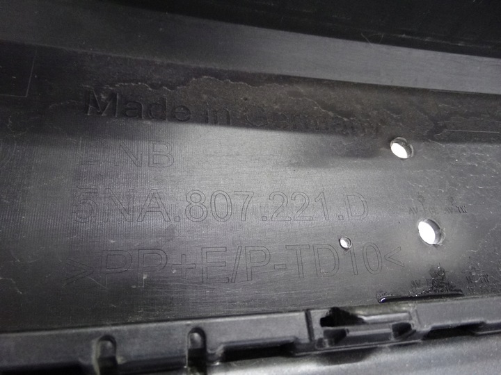 фото №11, Vw tiguan ii r-line рестайлінг 20-24 бампер переднє оригінальний 5na807221d