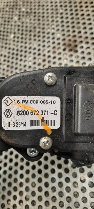 фото №3, Педаль газа 8200672371c renault master
