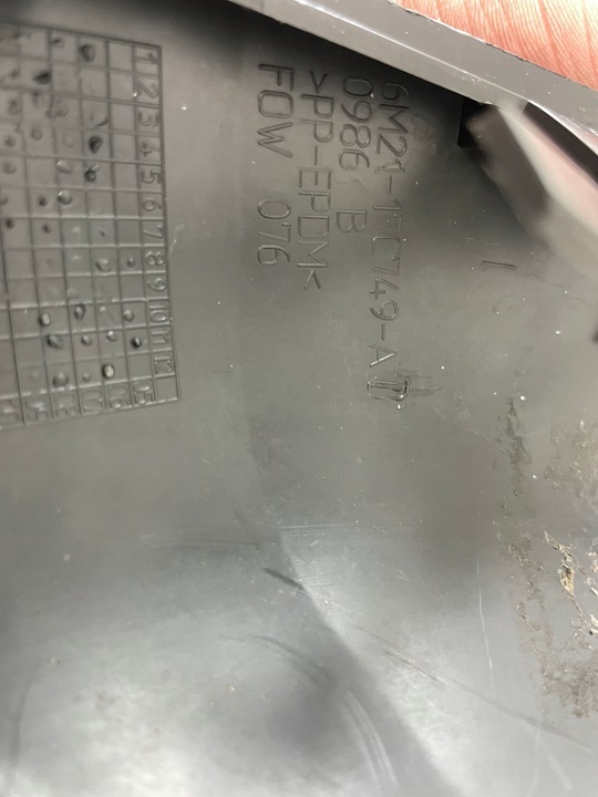 фото №7, Спойлер бампера перед ford galaxy mk3 6m2117c749a