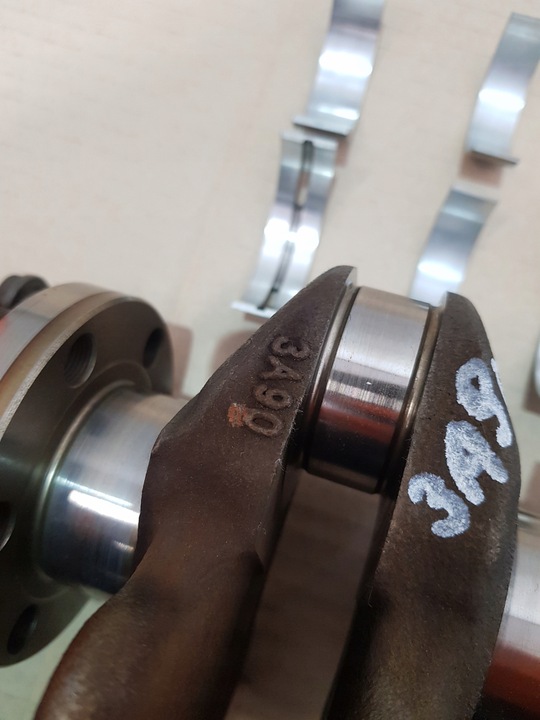 фото №9, Wał коленчатый вкладыши atm2 mitsubishi space star ii 1.0b 3a90