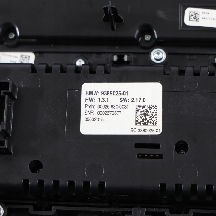 фото №12, Bmw f10 панель управление радио кондиционера a/c 9389025