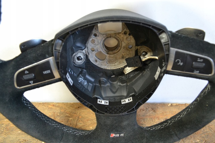 фото №5, Кермо audi rs5 алькантара пелюстки