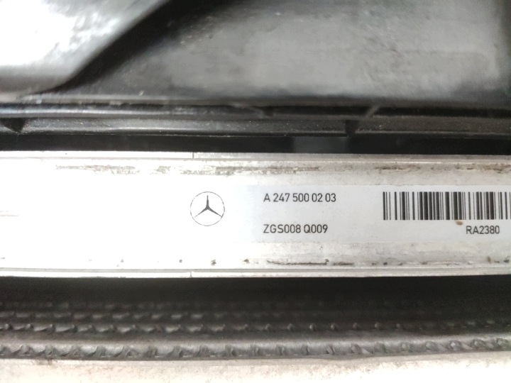 фото №7, Комплект радіатор mercedes glb x247 b w247 250e гібрид гібрид рестайлінг 2022-