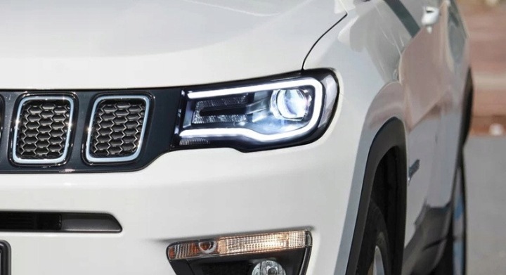 фото №11, Модуль фары автомобильных полный led do лампа czołowych jeep compass 2017-2019 drl