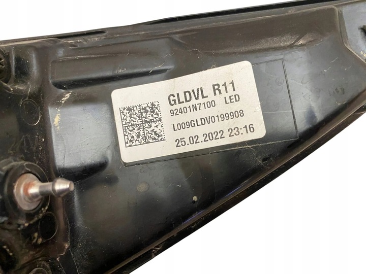 фото №13, Hyundai tucson iv nx4 2022 левая сторона лампа задняя