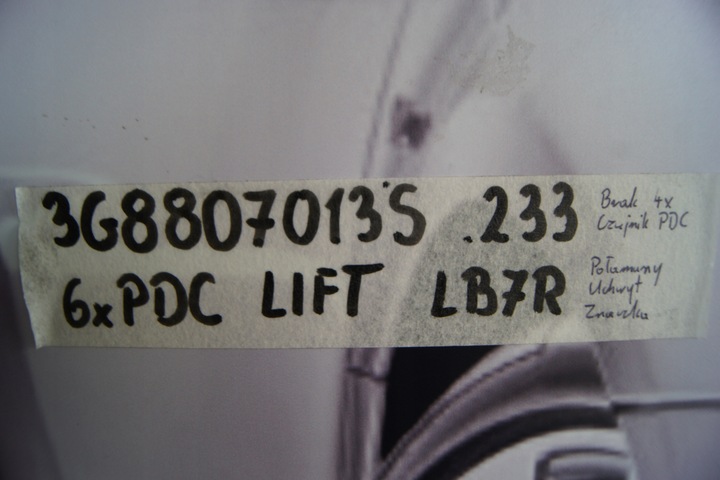 фото №13, Gd vw arteon lb7r рестайлинг бампер перед комплектный spr.