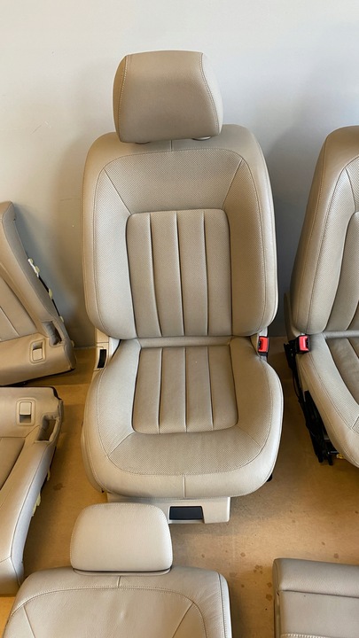 фото №6, Оббивка сидіння шкіра mercedes cls w218 вентильована