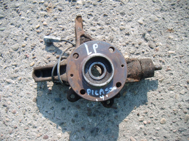 фото №2, Citroen c4 grand picasso i 2.0 hdi 06-13 поворотный кулак ступица левый перед