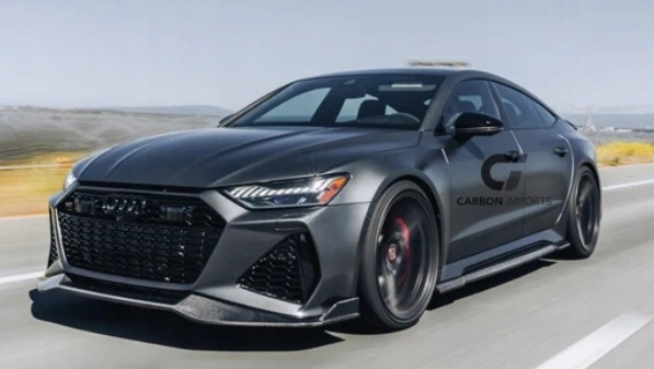 фото №10, Спойлер накладка бампер перед карбон карбон audi rs6 rs7 c8