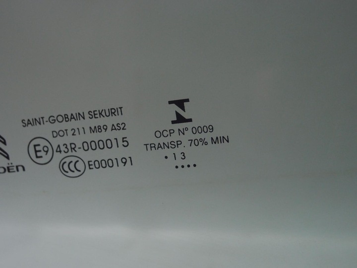 фото №4, Скло двері лівий зад citroen c4 picasso 13r