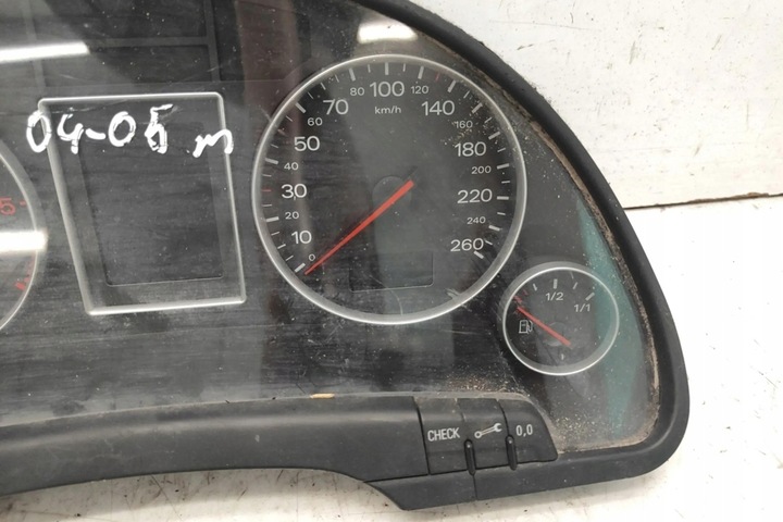 фото №9, Спидометр audi a4 avant 8d5, b5 8e0920900k 1.9l дизель 2004