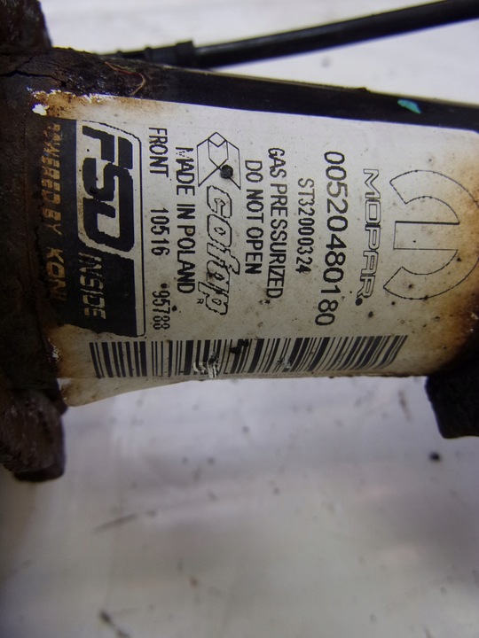 фото №7, Fiat 500x cross 1.6 mtj амортизатор mcpherson  правый перед 520480180