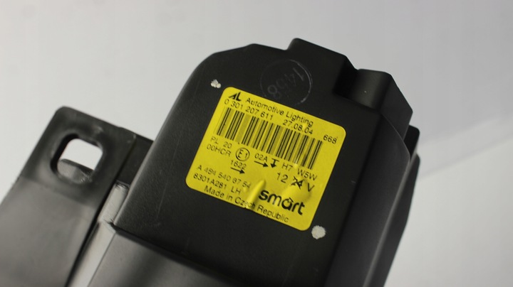 фото №7, Лампа левая передняя фара левый перед smart for four 454 2004r-