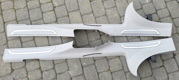 фото №1, Citroen c5 iii x7 рестайлінг планки порогові внутрішні сірий exclusive комплект