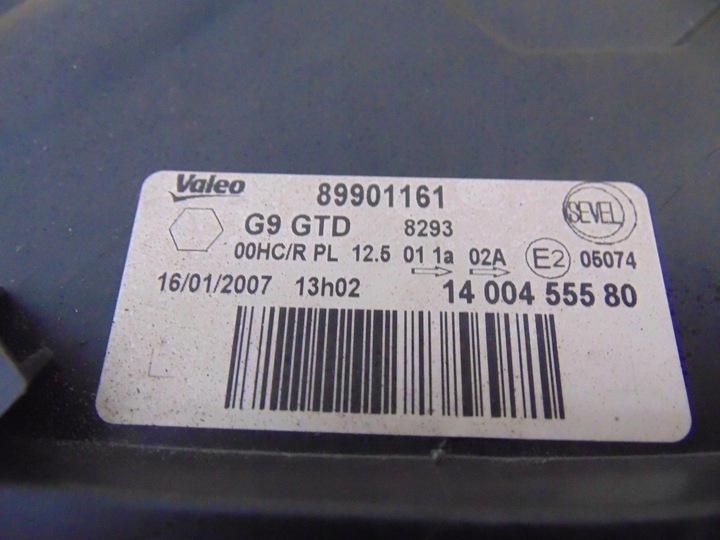 фото №16, Лампа ліва перед jumpy expert scudo 07- європа 1400455580