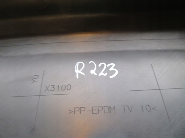 фото №10, Спойлер бампера зад накладка mercedes w169 a1698856725