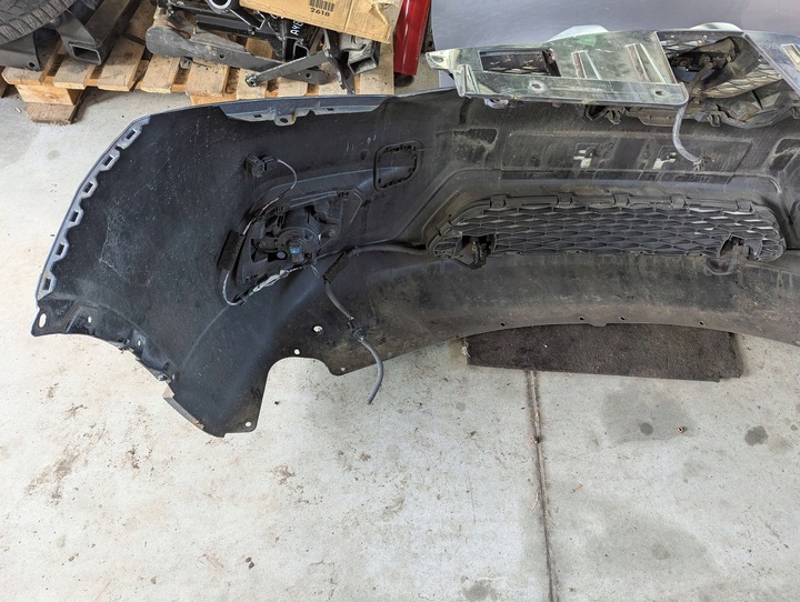 фото №12, Nissan x-trail t32 2014-2017 бампер перед переднє комплектний raq камера