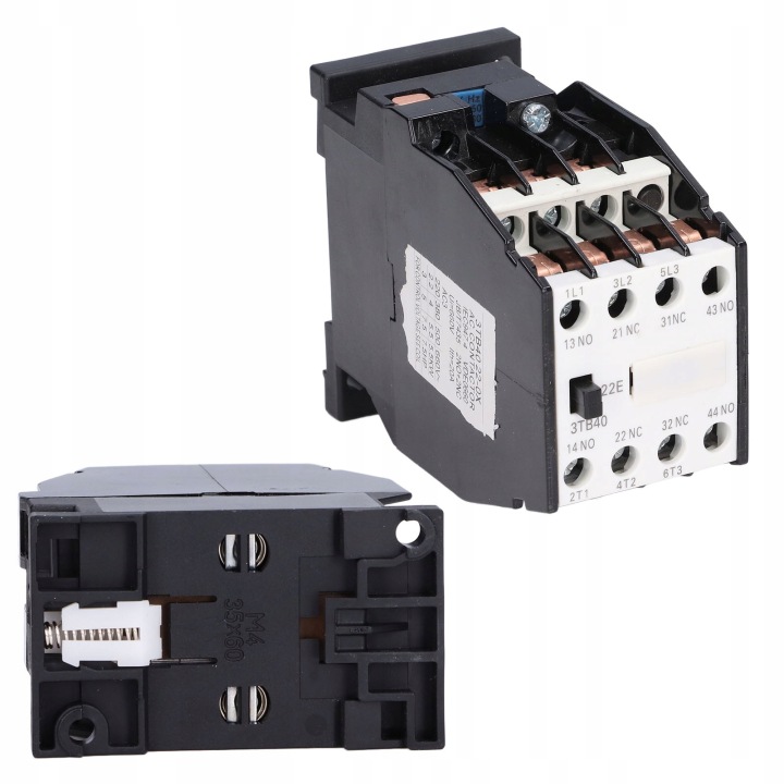 фото №16, Контактор ac 220v 9a 2nc + 2no шина din do питание