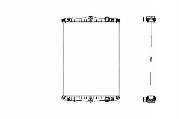 фото №2, Nrf радіаторів двигуна daf lf 55 ce184c 01.01-