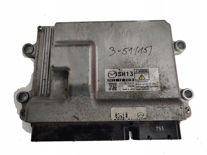 фото №1, Ecu mazda 275700-5619 sh1318881b 2757005619 дописати