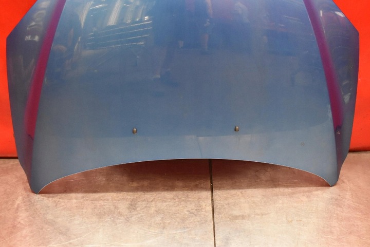 фото №3, Капот крышка двигателя синяя mazda 3 1 i bk 03-06