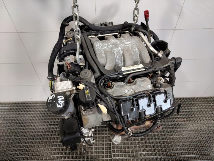 фото №13, Двигун комплектний 112973 mercedes sl r230 w230 3.7 sl350