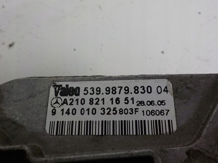 фото №2, Mercedes клас e w210 резистор резистор повітропровід