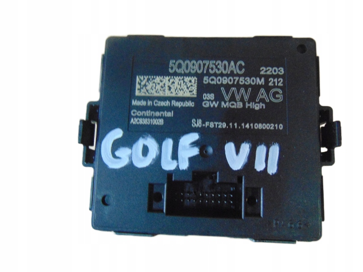 фото №1, Модуль шлюз vw golf vii 5q0907530ac