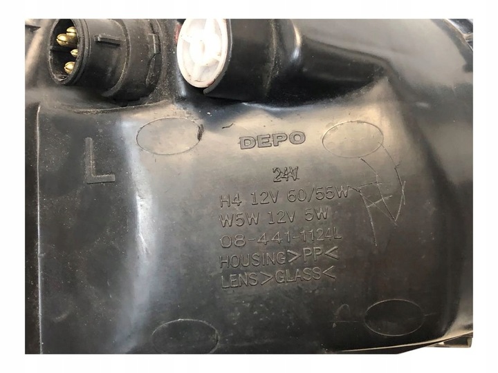 фото №8, Audi a4 b5 11.1994-12.1998 фара лампа перед передняя левая depo европа