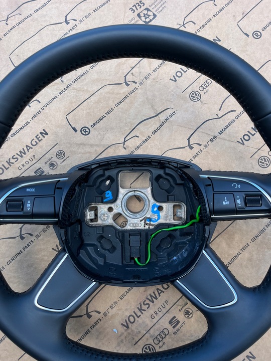 фото №9, Audi a4 a5 8k 8t b8 руль кожаный обычная