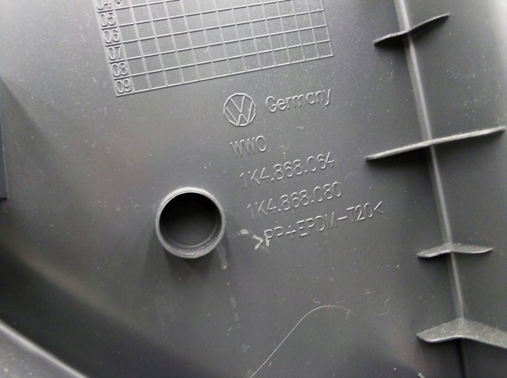 фото №8, Volkswagen golf v 2006 1k4868064 карта двері передніх перед сторона права