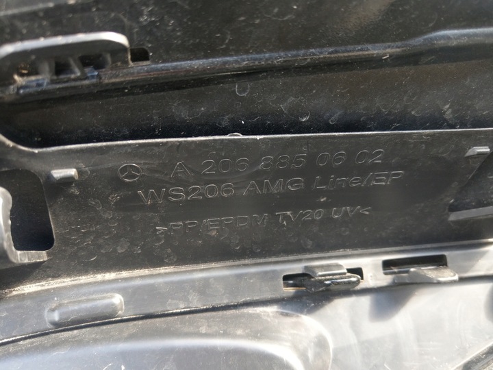 фото №9, Бампер перед mercedes c клас w206 a206 amg супер