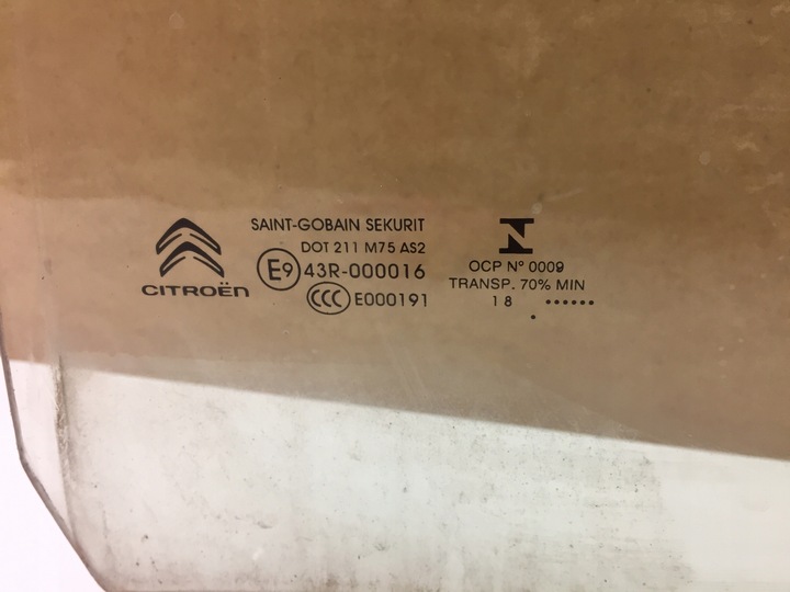 фото №2, C4 spacetourer скло двері лівий зад 18r
