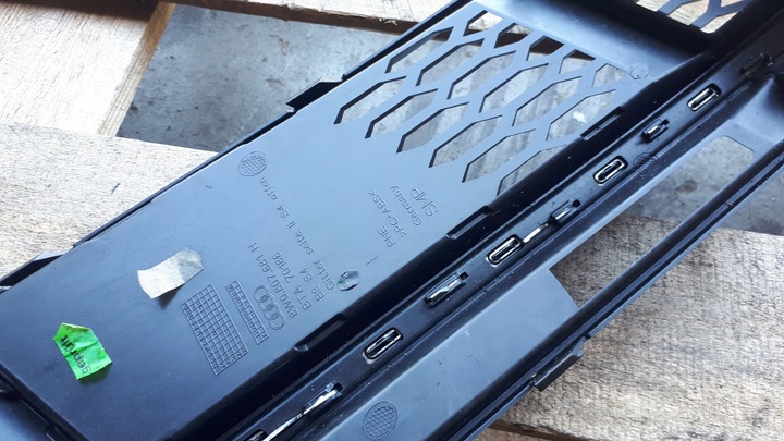 фото №8, S4 b9 a4 8w решітка бампера ліва перед 8w0807681h