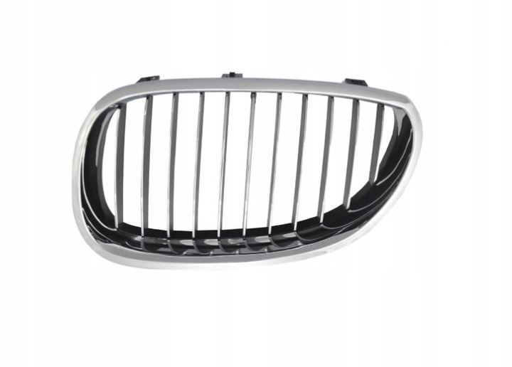 фото №1, Решётка радиатора решётка радиатора bmw 5 e60 e61 03-10 левая хром чёрный