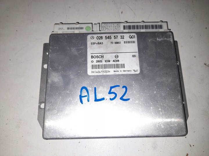 фото №1, Mercedes модуль блок керування esp bas a0265455732