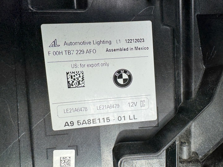 фото №10, Ліве повний led bmw x5 x6 g05 g06 рестайлінг lci тінь 5a8e115-01ll