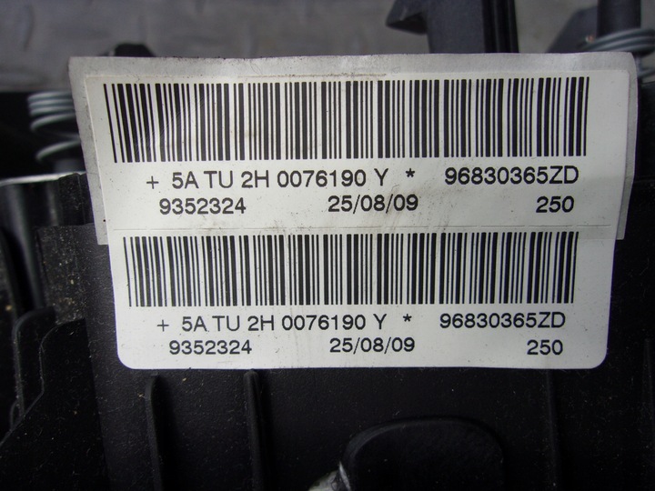 фото №3, C3 picasso 08- подушка подушка безопасности ремни датчик