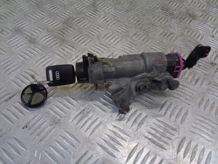 фото №3, Замок зажигания + ключ audi a2 1999- 4b0905851c