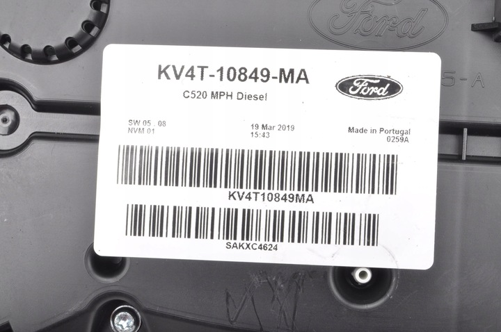 фото №9, Ford kuga mk2 спідометр  прилади kv4t-10849-ma англієць