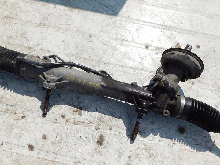 фото №9, Peugeot 206 1.1 2001r рулевая рейка трансмиссия