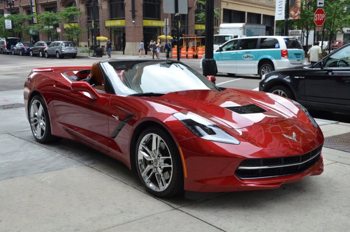 фото №5, Решётка панели капот chevrolet corvette c7