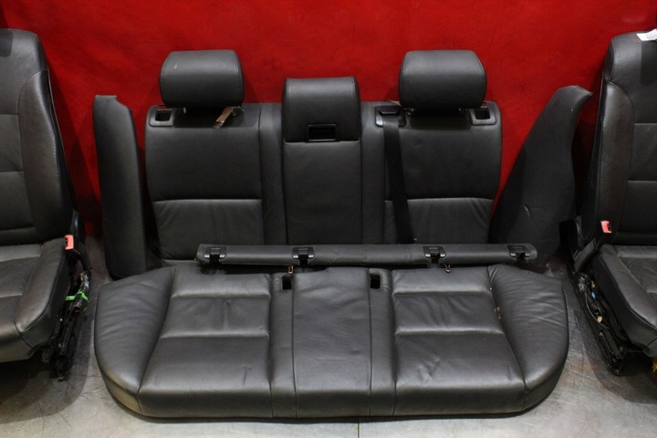 фото №7, Сиденье сиденья комплект боковина обшивки кожаные bmw e61 рестайлинг 07-10