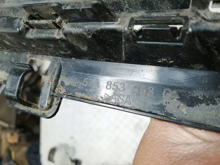 фото №8, Ll skoda karoq 57a 2017- решётка решётка радиатора бампер перед 57a853653g