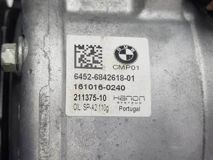 фото №9, Компресор кондиціонера bmw x1 f48 mini f55 6842618